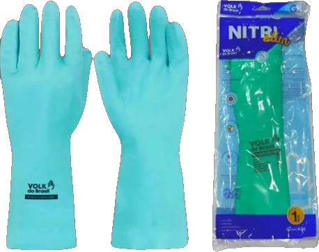 Luva nitrílica